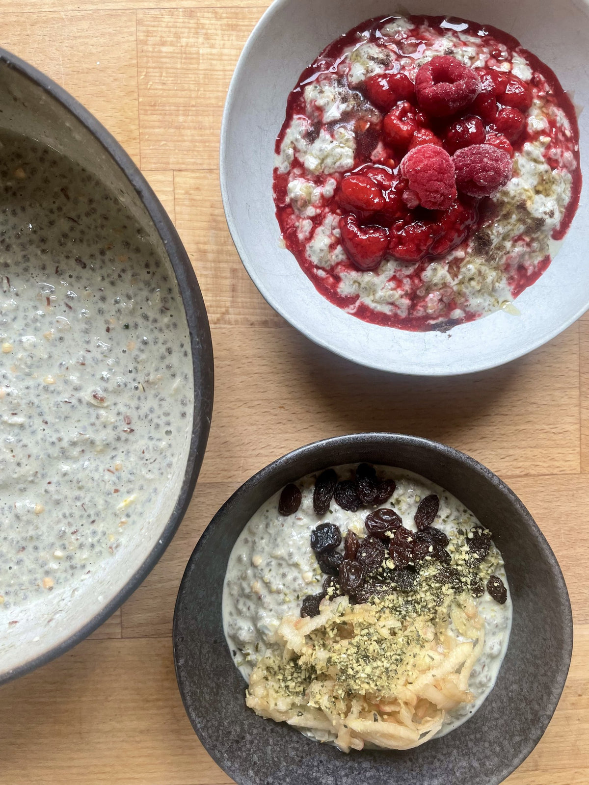 Porridge-Varianten mit Beeren