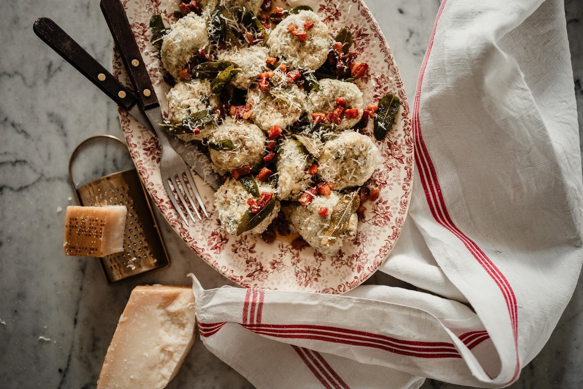 Gnocchi mit Salbei und Parmesan