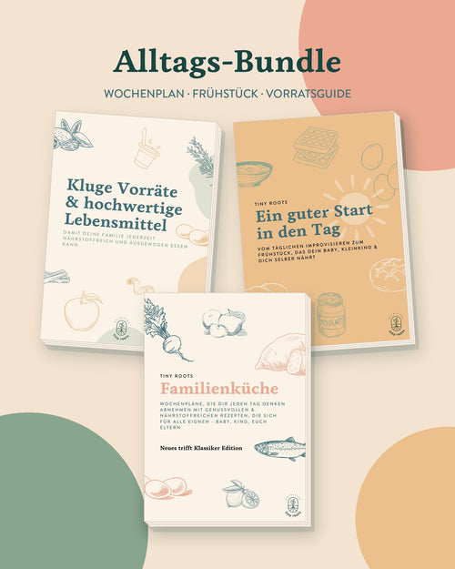 Alltags-Bundle: Wochenplanpaket, Frühstücks-Ebook und Vorratsguide