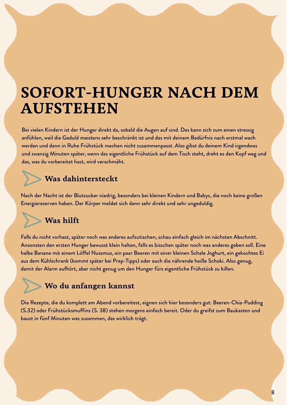 Frühstücks-Ebook: Beispielseite