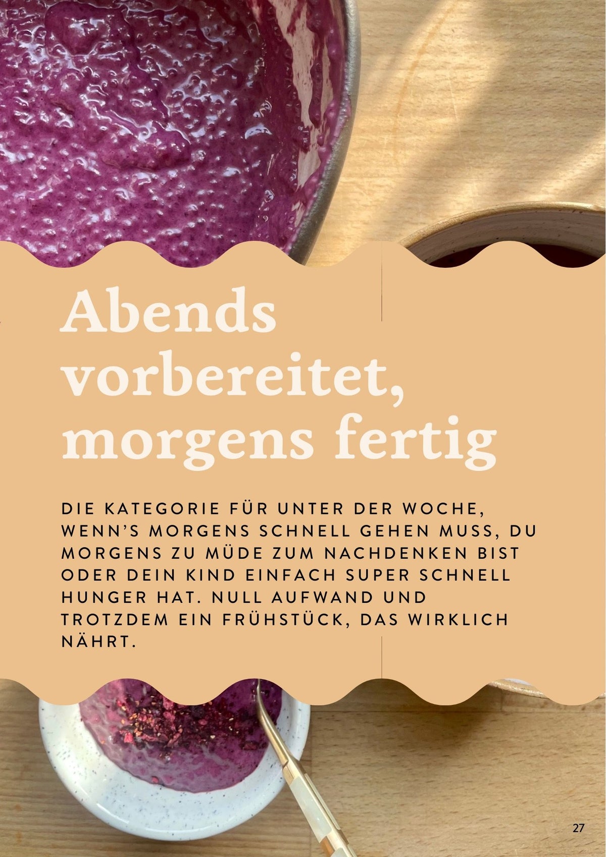 Frühstücks-Ebook: Beispielseite
