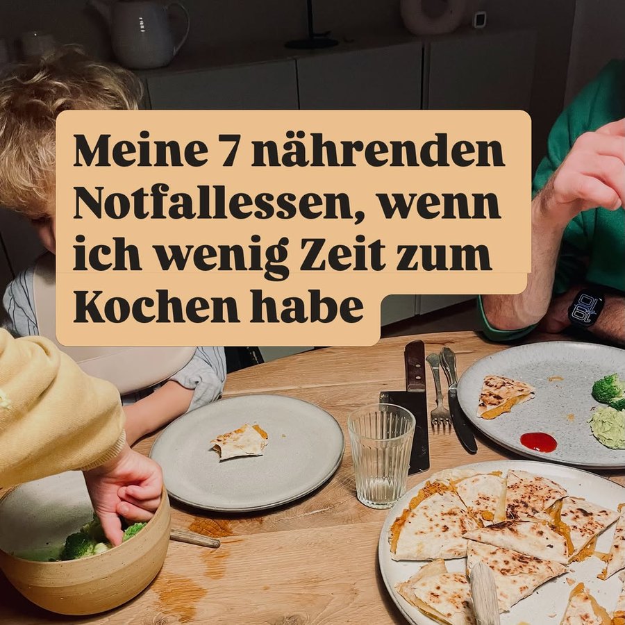 Instagram: Meine 7 nährenden Notfallessen