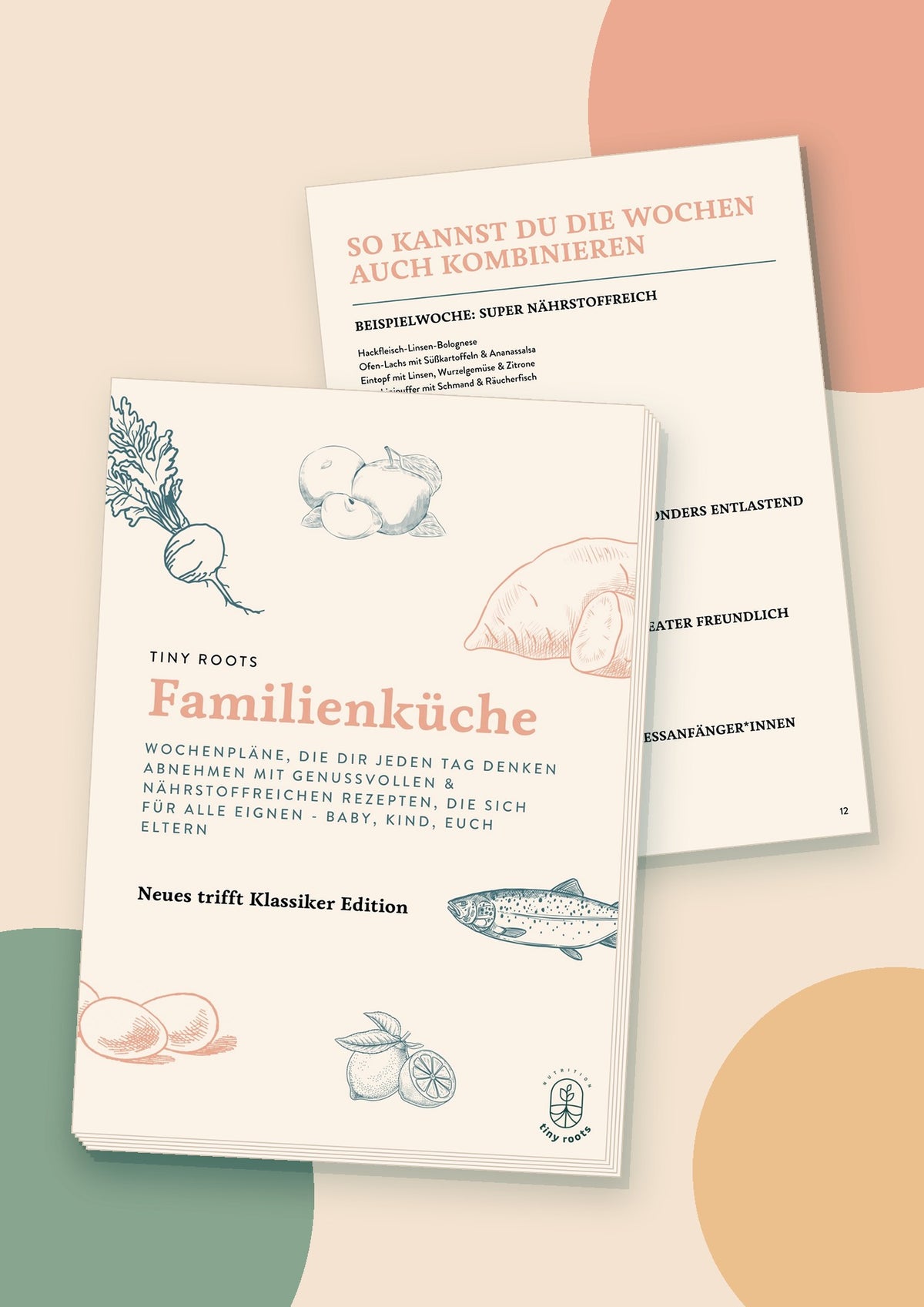 Wochenplanpaket „Tiny Roots Familienküche“