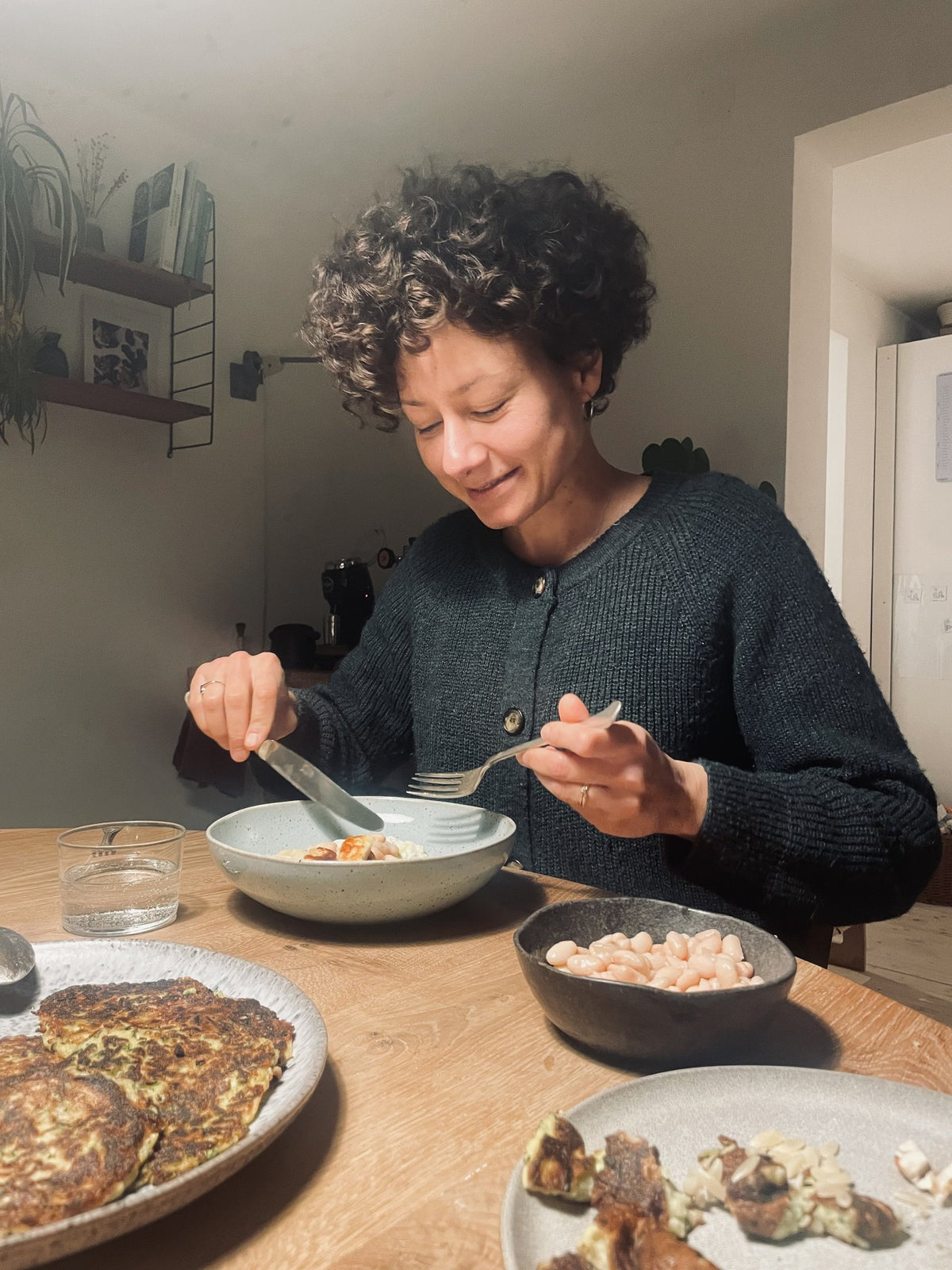 Laura beim Familienessen